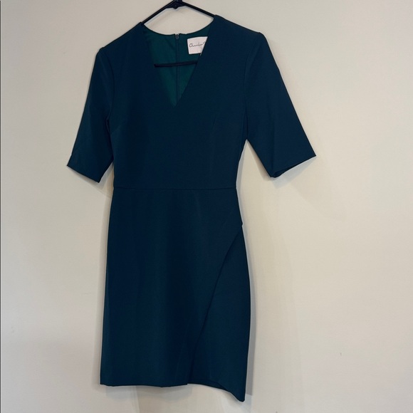 Charles Henry Green Dress - Picture 1 of 6